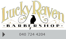 Lucky Raven Barbershop Oy logo